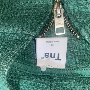 TNA Forest Green Textured Jacket